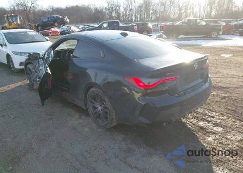 2024 BMW 430I xDrive z USA, uszkodzony, nr VIN WBA73AP02RCP48372